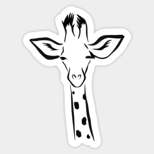 Cute Giraffe Sticker